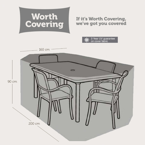 Charon Rectangular Table Cover