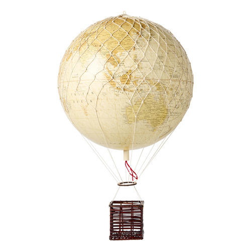 Vasco Hot Air Balloon Decorative Globe