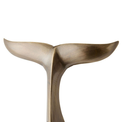 Caliste Whale Brass Wall Hook