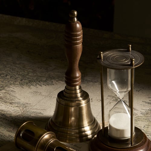 Crier's Bell Brass Ornament