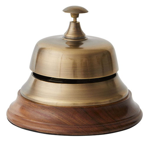 Desk Bell Bronze Ornament