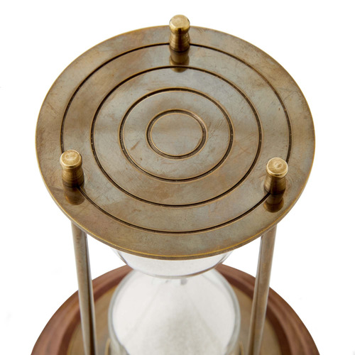 5 Minute Timer Brass Ornament with Stand