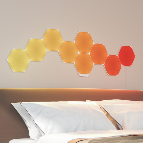 hexagon shape wall lights