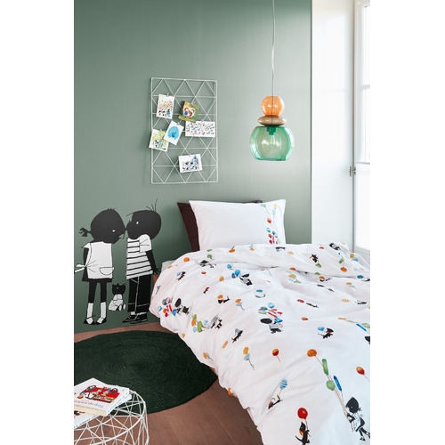 Pastel Feest Cotton Single Quilt Cover Set
