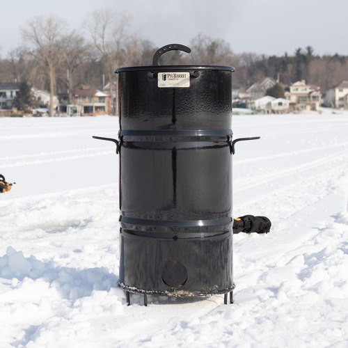 The Que Club Classic Pit Barrel Cooker Drum Smoker Temple & ster