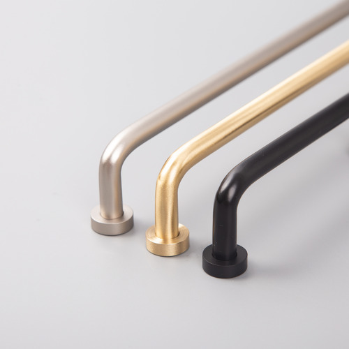 Rosa Brass Cabinet Handle