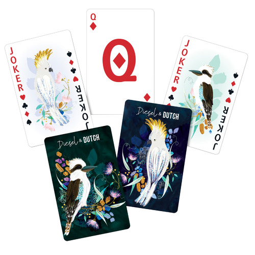 Australian Birds Bridge Playing Card Deck