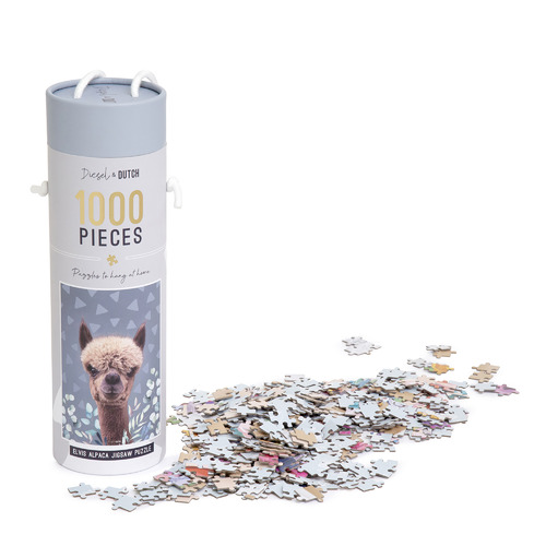 1000 Piece Elvis Alpaca Wall Puzzle