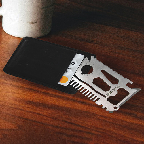 Gents Credit Card Multi Tool Temple & ster