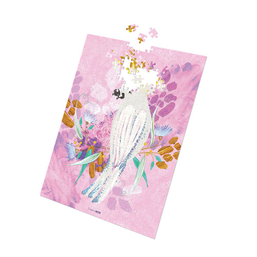 1000 Piece Cockatoo Blush Wall Puzzle