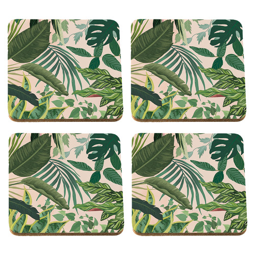 Jungalow Peach Coasters