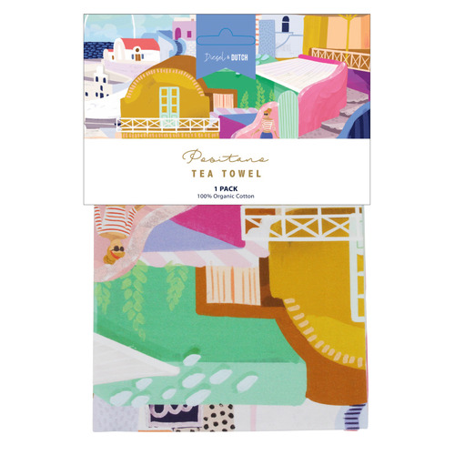 Positano Organic Cotton Teatowel