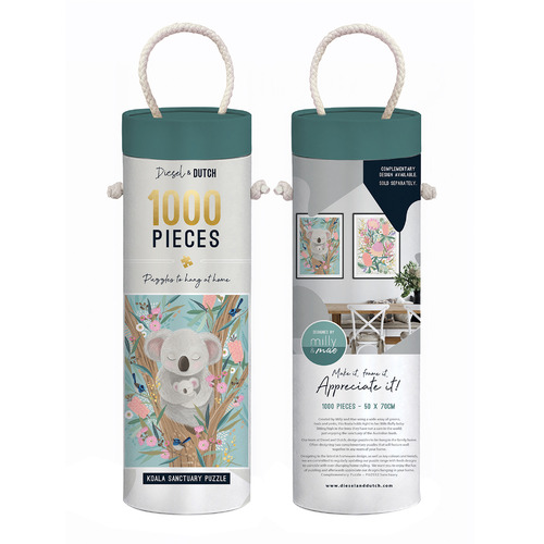 1000 Piece Koala Sanctuary Wall Jigsaw Puzzle