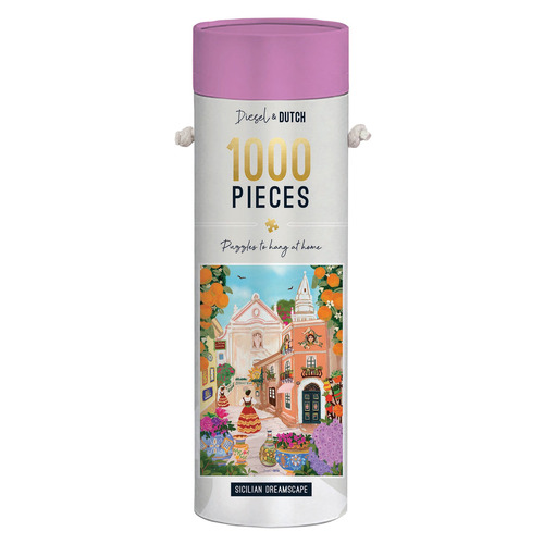 1000 Piece Sicilian Dreamscape Wall Jigsaw Puzzle