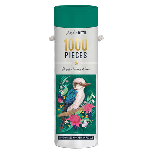 1000 Piece Blue-winged Kookaburra Wall Jigsaw Puzzle
