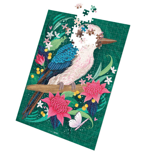 1000 Piece Blue-winged Kookaburra Wall Jigsaw Puzzle