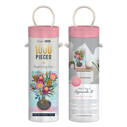 1000 Piece Bushland Botanicals Wall Jigsaw Puzzle