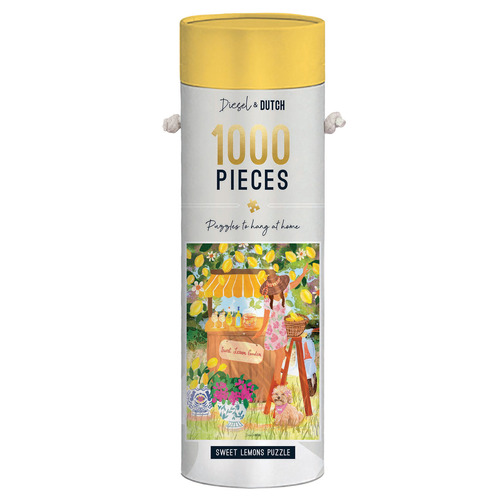 1000 Piece Sweet Lemons Wall Jigsaw Puzzle