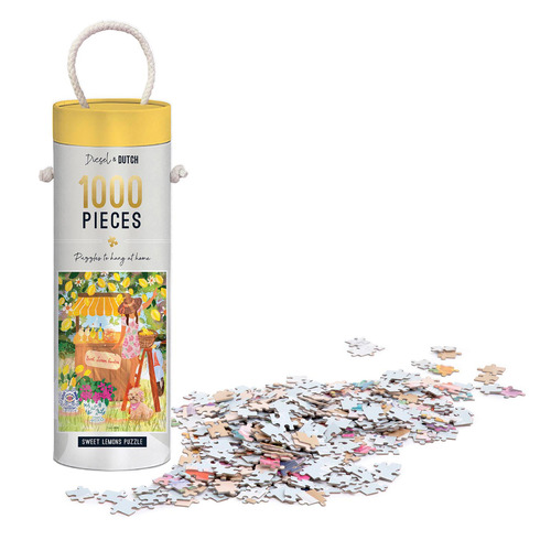 1000 Piece Sweet Lemons Wall Jigsaw Puzzle