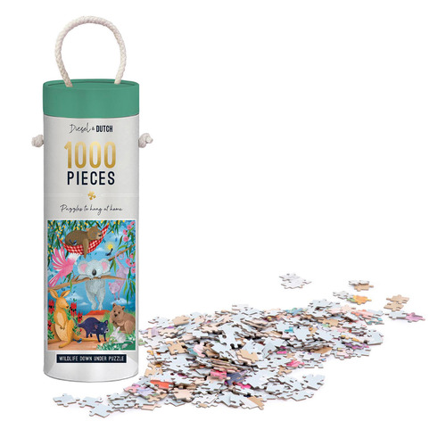 1000 Piece Wildlife Down Under Wall Jigsaw Puzzle