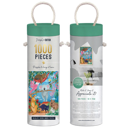 1000 Piece Wildlife Down Under Wall Jigsaw Puzzle