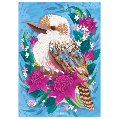1000 Piece Kookaburra's Perch Wall Jigsaw Puzzle
