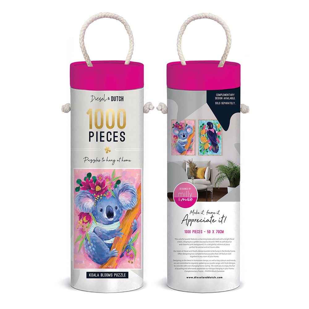 1000 Piece Koala Blooms Jigsaw Puzzle