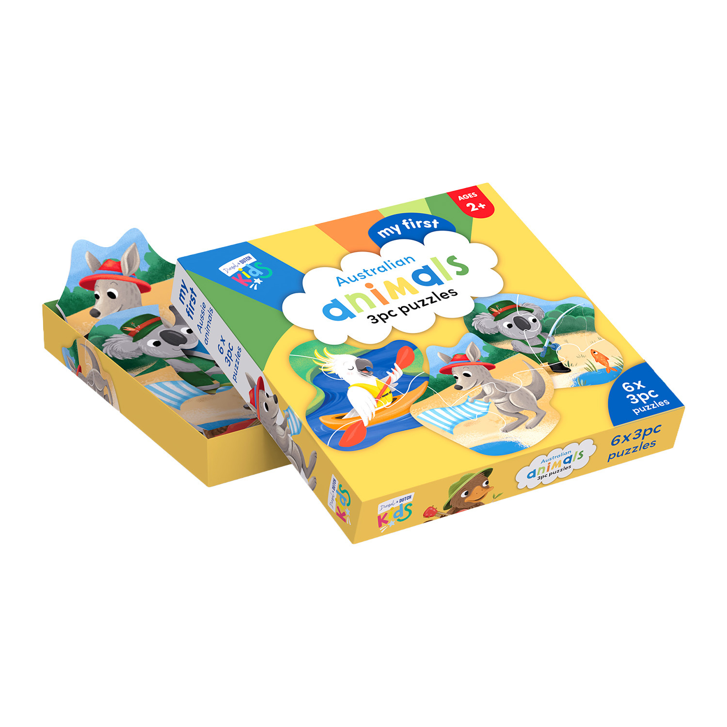 Diesel & Dutch 18 Piece Kids My First Australian Animals Puzzle