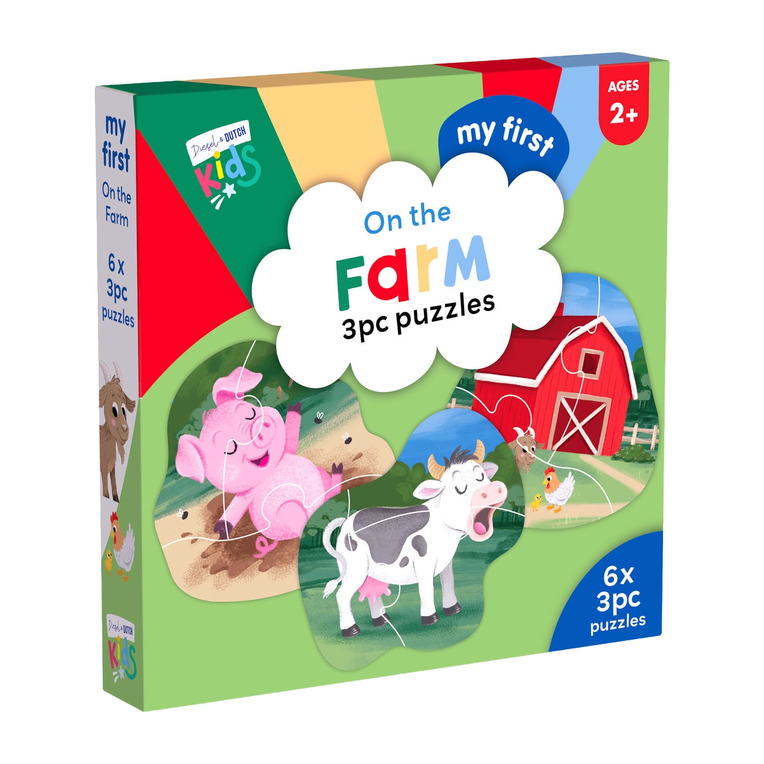 Diesel & Dutch 18 Piece Kids My First On the Farm Puzzle