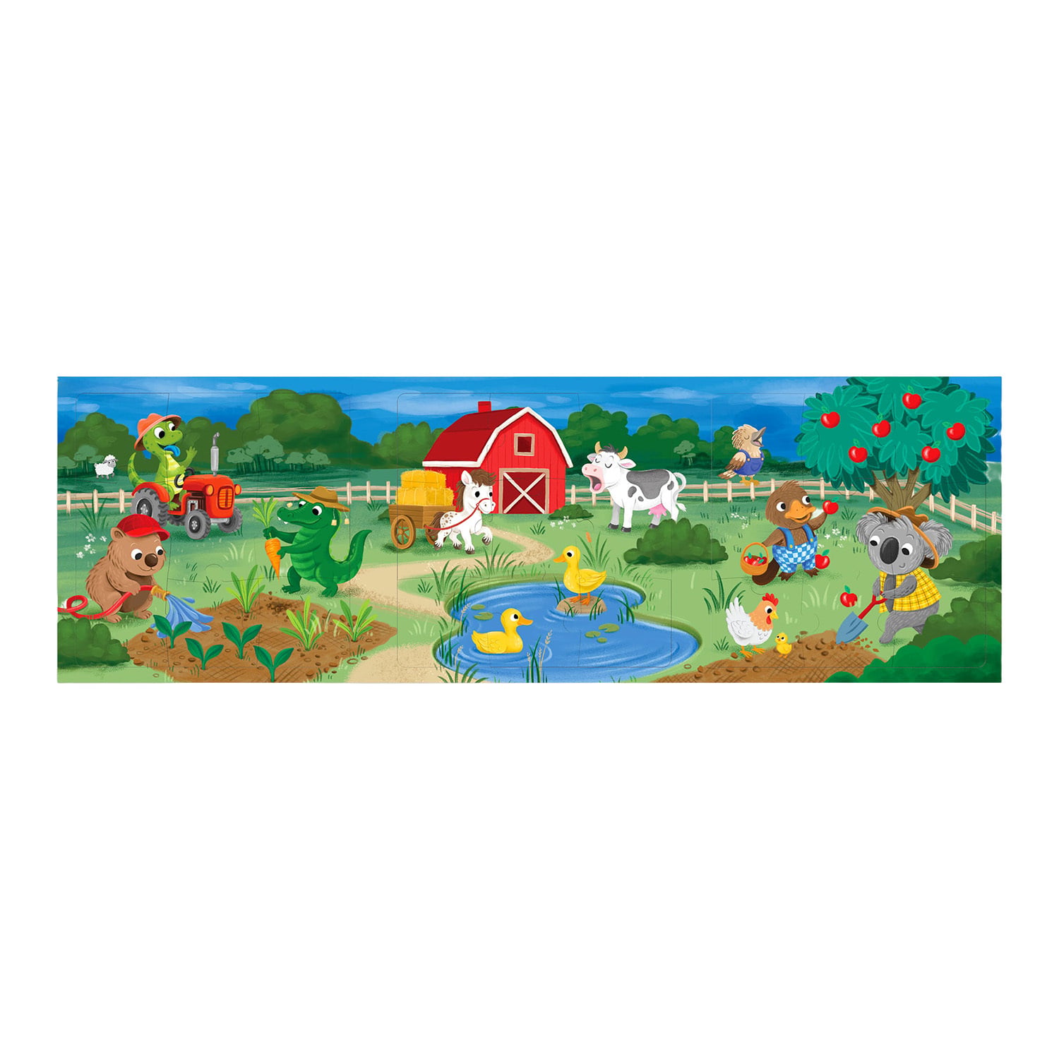 Diesel & Dutch 27 Piece Kids On the Farm Magnetic Puzzle