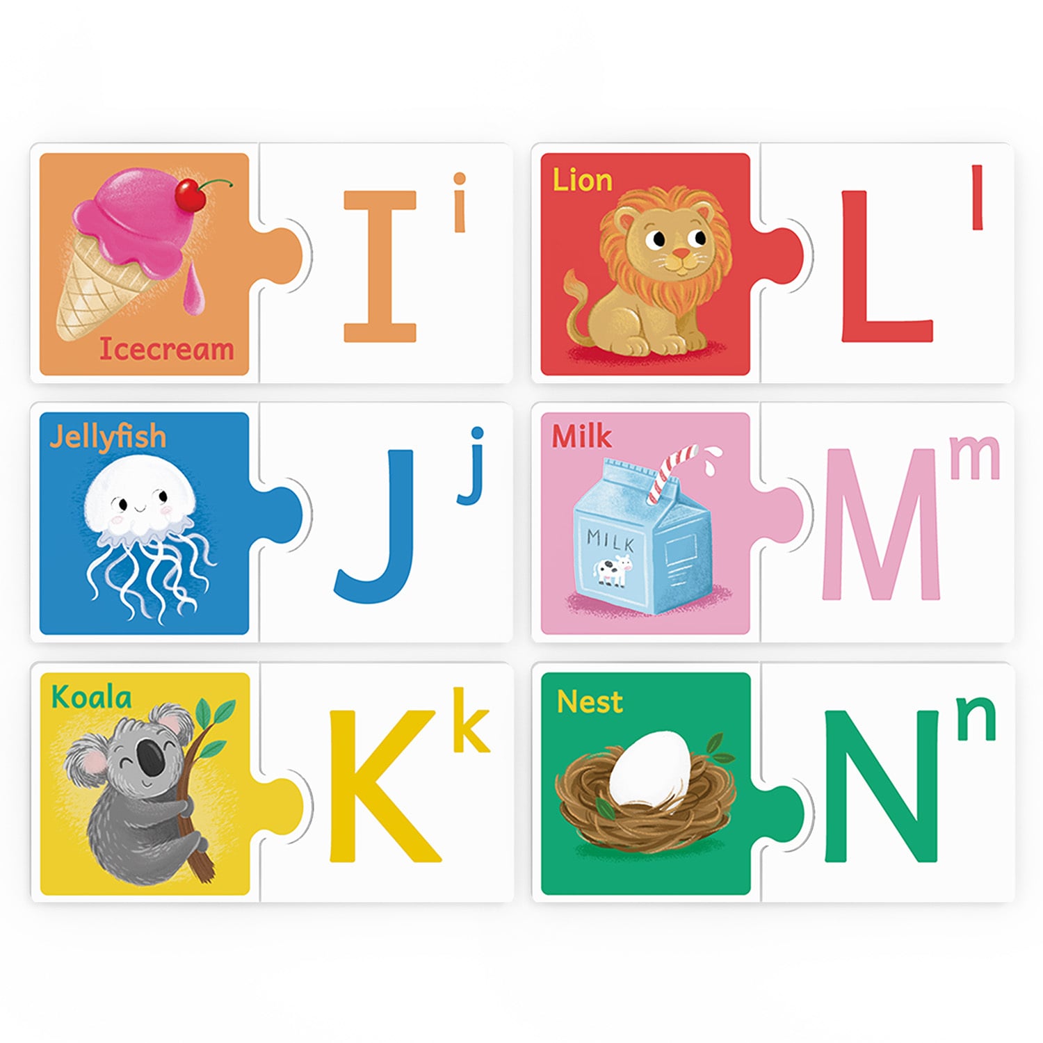 Diesel & Dutch 52 Piece Kids My First Alphabet Match & Learn Puzzle