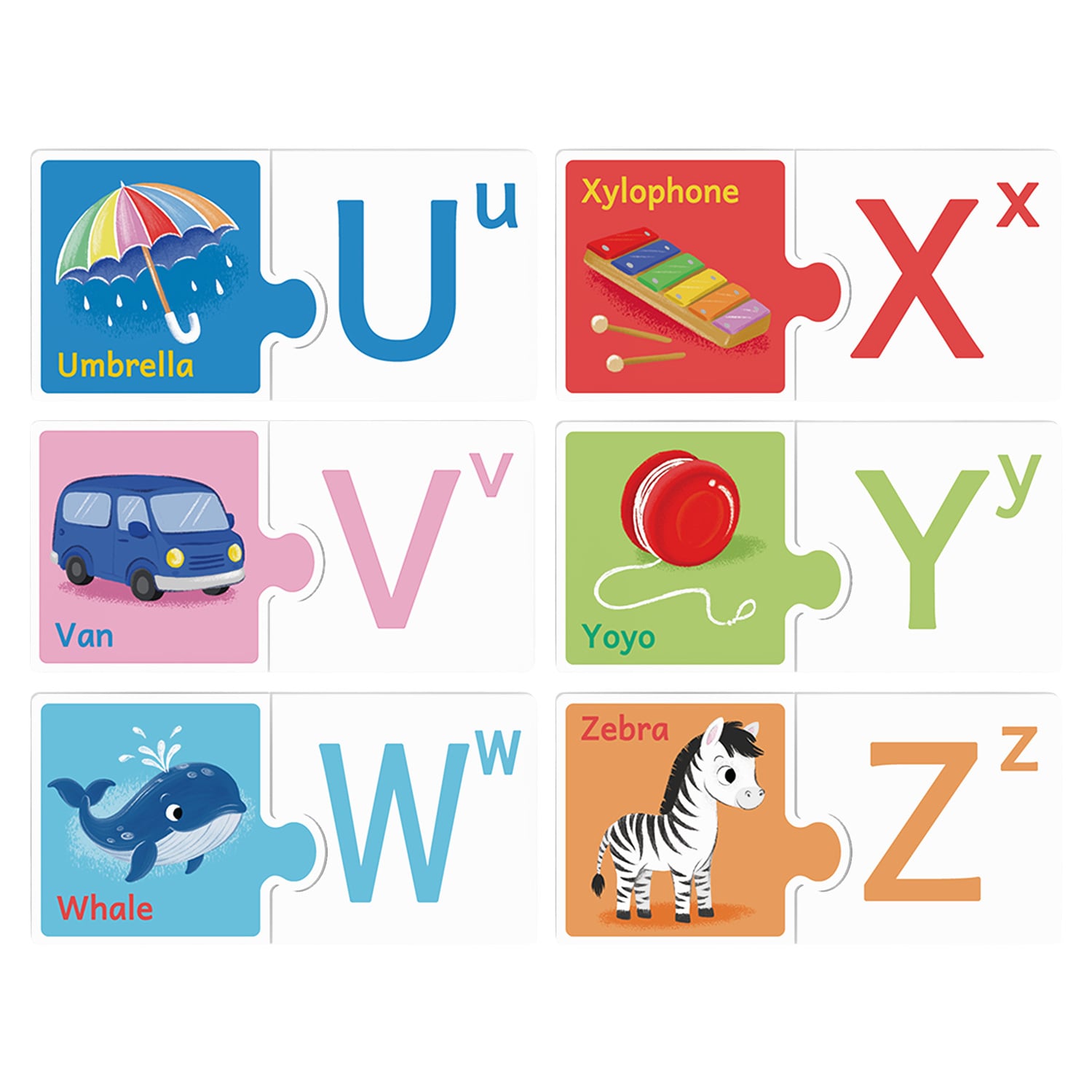 Diesel & Dutch 52 Piece Kids My First Alphabet Match & Learn Puzzle