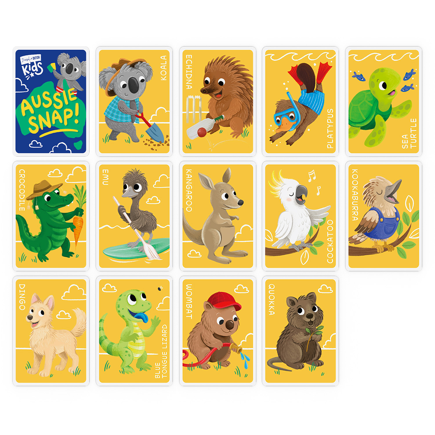 Diesel & Dutch Kids Australian Animal Snap