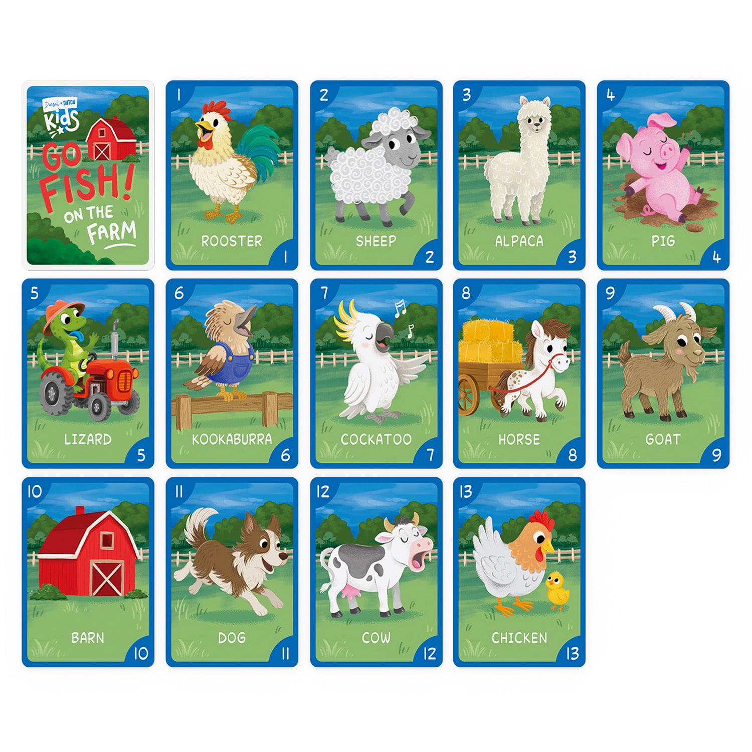 Diesel & Dutch Kids Go Fish On The Farm