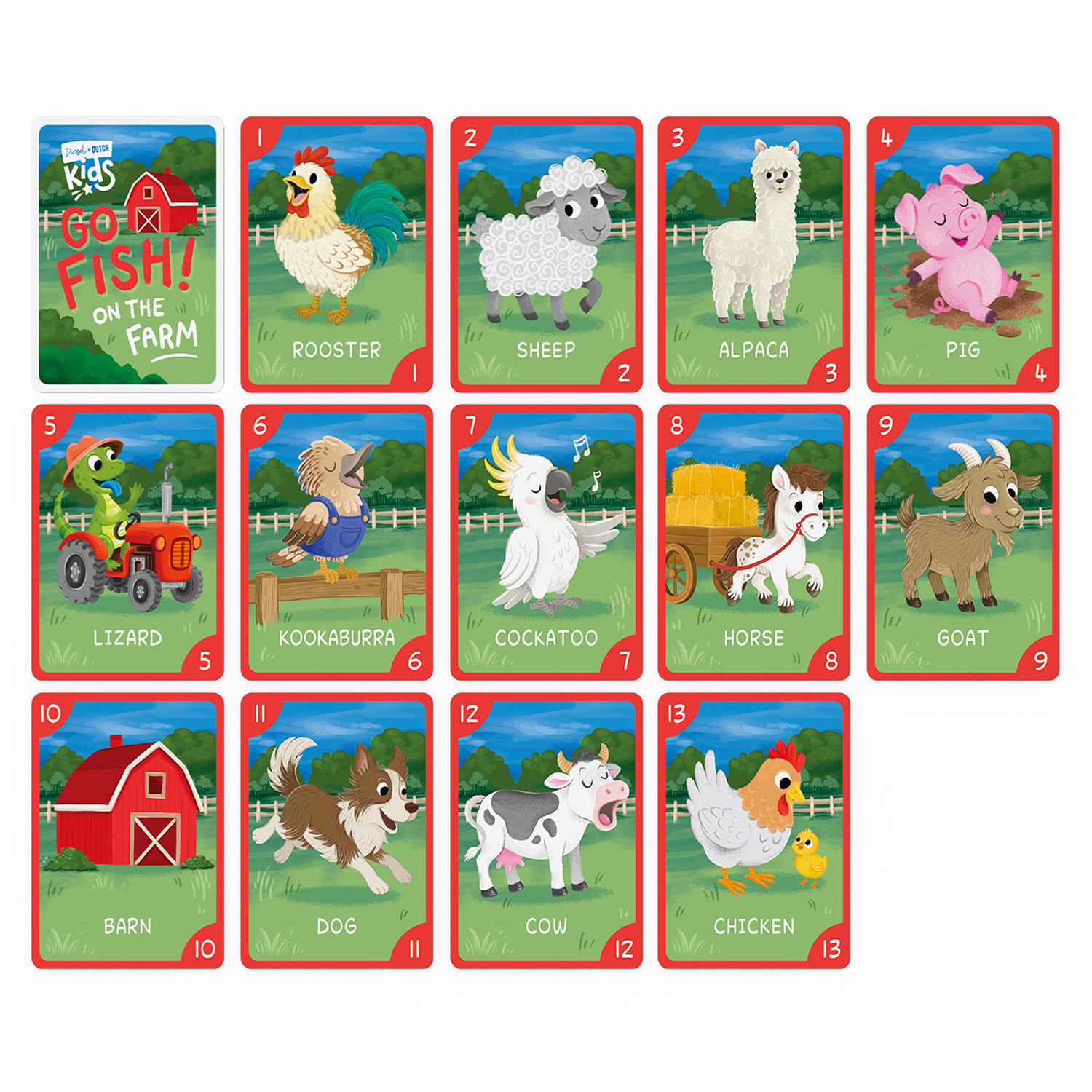 Diesel & Dutch Kids Go Fish On The Farm