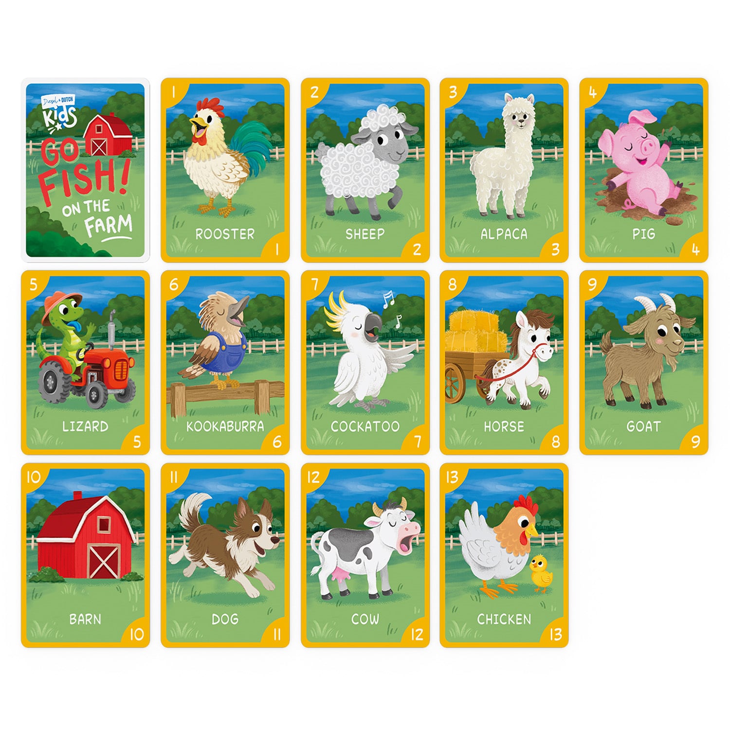 Diesel & Dutch Kids Go Fish On The Farm