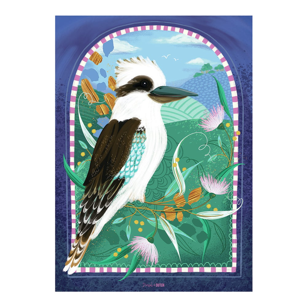 1000 Piece Kookaburras Dawn Melody Jigsaw Puzzle