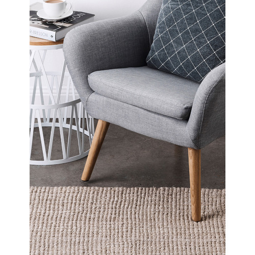 Flax Resse Hand-Woven Jute Rug