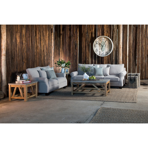 Silver Pittsburgh Hand-Woven Jute Rug