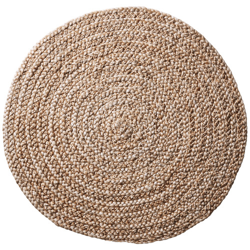 Gold Braided Denise Jute Round Rug