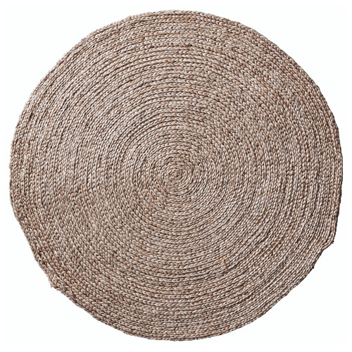 Natural Hanson Hand-Knotted Jute Round Rug