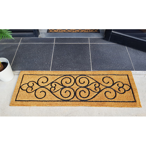 Iron Gate Coir & Rubber Doormat