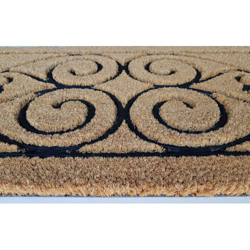 Iron Gate Coir & Rubber Doormat
