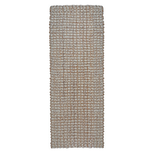 Nautral Dasoda Hand-Loomed Wool & Jute Runner