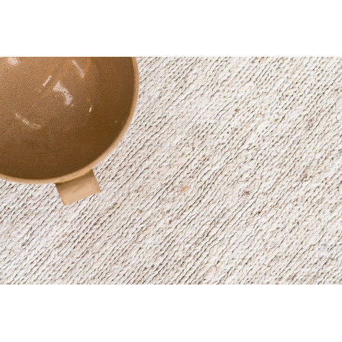 Bleached Ivory Jairus Hand-Knotted Jute Rug
