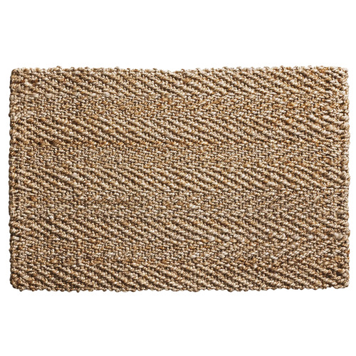 Gold Matvey Hand-Woven Jute Doormat