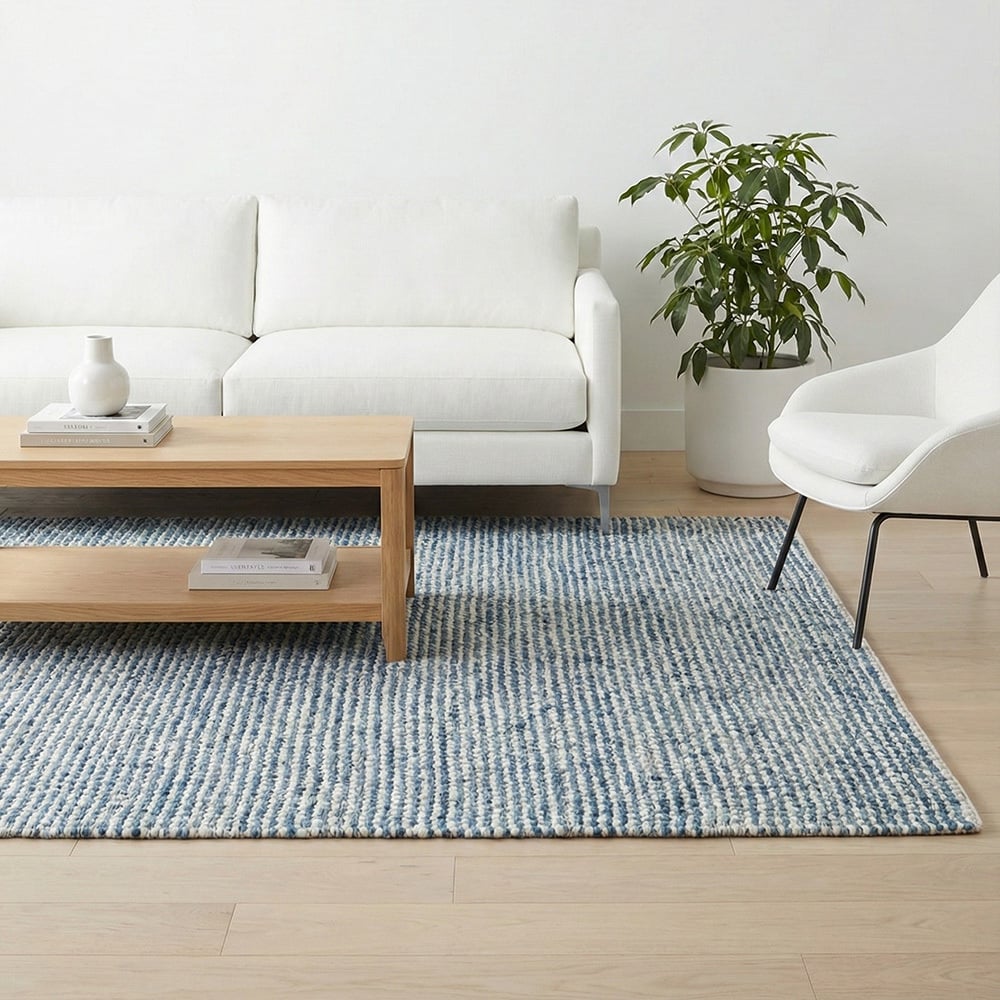 Cher Hand-Woven New Zealand Wool Rug