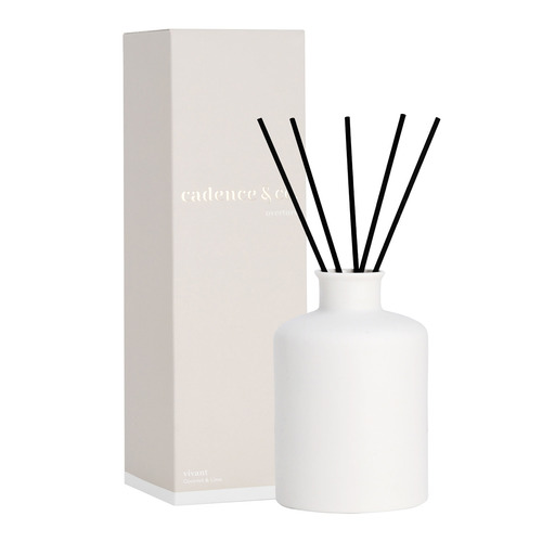 Cadence&Co. 200ml Coconut & Lime Overture Vivant Reed Diffuser | Temple ...