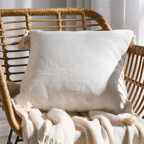 Cadence&Co. Tamarama Linen-Blend Cushion | Temple & Webster