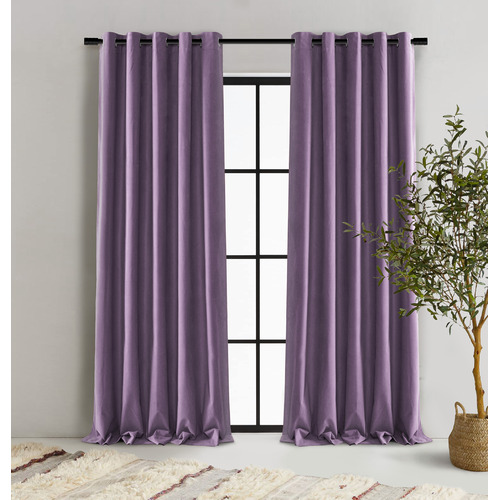 Byron-Matte-Velvet-Blockout-Eyelet-Curtains